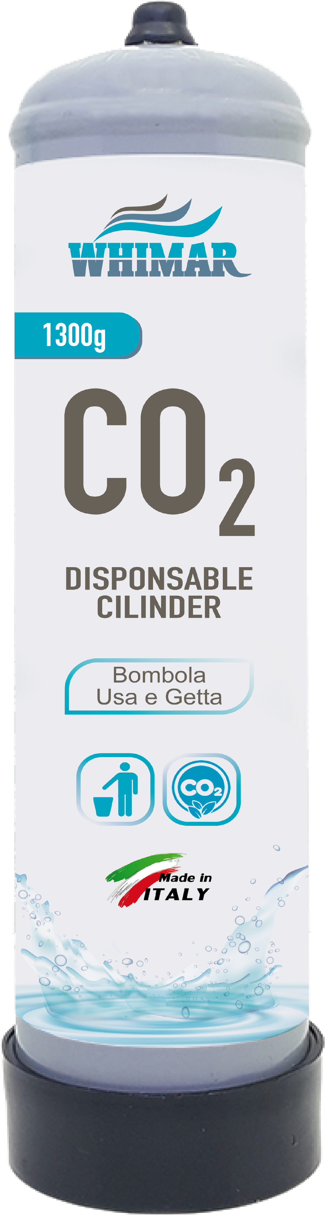 Askoll Bombola CO2 Non Ricaricabile 1300 g