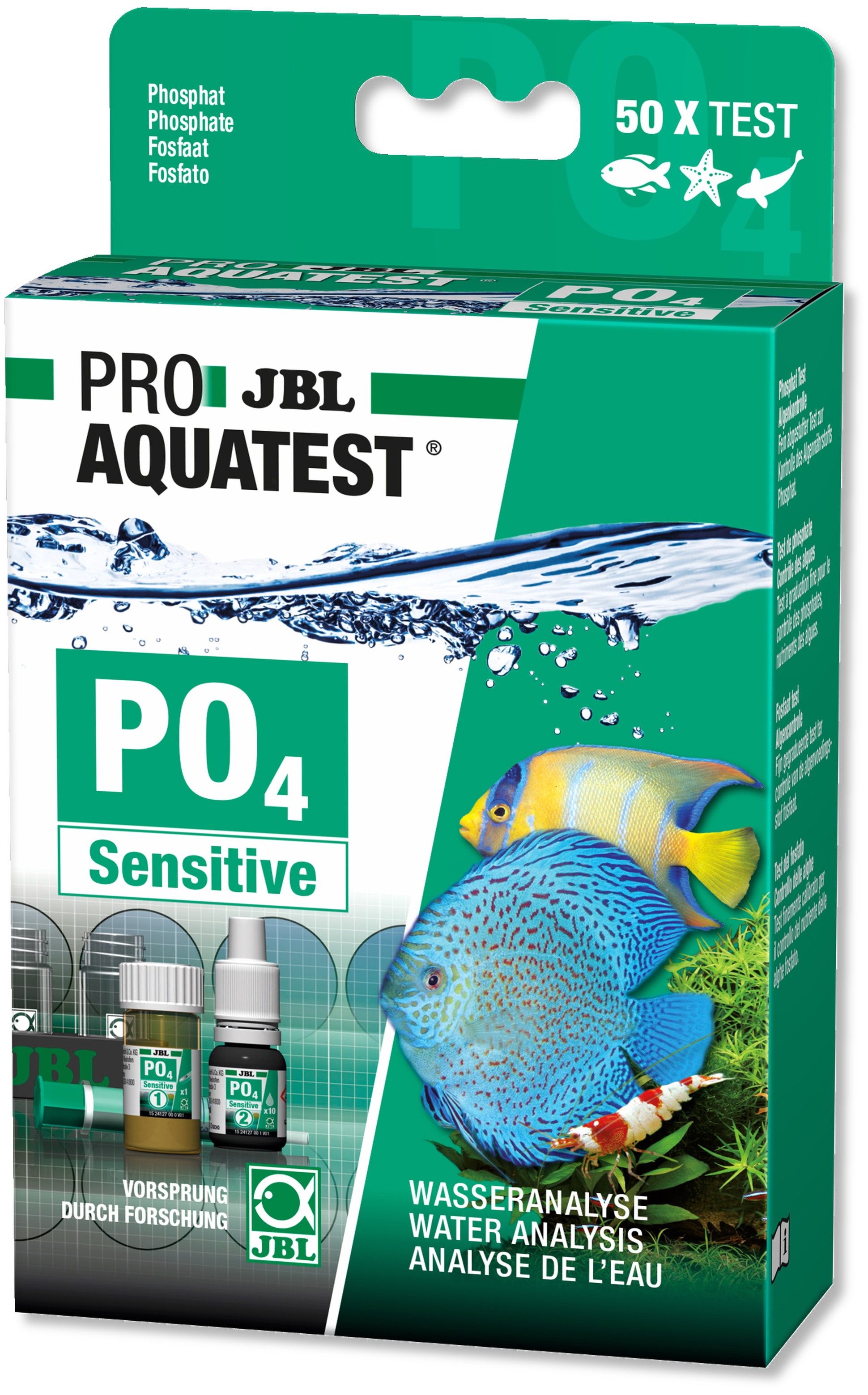 Prodac test PO4 per il rilevamento dei fosfati 
