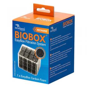 Aquatlantis EasyBox Carbon Foam size XS ricambio cartuccia carbone per filtri interni Mini Biobox 1 e Mini Biobox 2