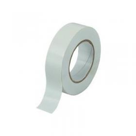 Nastro Isolante Adesivo in PVC Colore Bianco Misure mm 0.15 x mm15H x 10 Metri