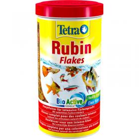 Tetra Rubin Flakes 1000ml - Mangime in fiocchi con intensificatori naturali del colore