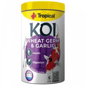 Tropical Pond koi Wheat Germ & Garlic Pellet Size S 1000ml/400gr