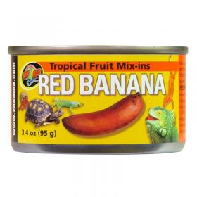 Zoomed Tropical Fruit Mix-ins Red Banana 113gr - salsa in scatola da utilizzare in diete fresche o secche