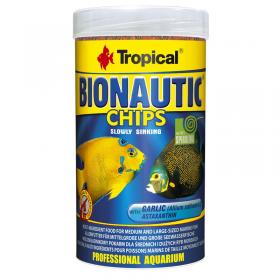 Tropical Bionautic Chips 250ml/130gr - Mangime Base per Pesci Marini di taglia medio-grande