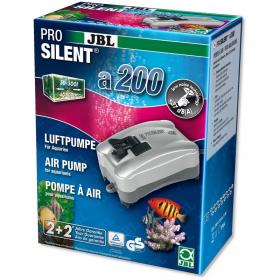 JBL ProSilent a200 - Aeratore Silenzioso per acquari da 50 a 300 litri Consumo 3,5w Portata 200 L/H Completo di Accessori