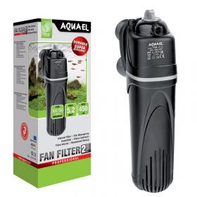 Aquael FanFilter 2 plus - filtro interno con portata di 450 l/h (regolabile) per acquari da 100 a 150 litri