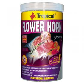 Tropical Flower Horn Young Pellet 1000ml/380gr - mangimeAltamente proteico per giovani in crescita Flower Horn