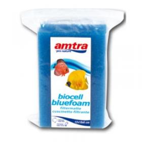 Amtra Biocell Blue Foam Cuscinetto filtrante grana grossa - 18 x 12 cm