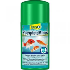 Tetra Pond PhosphateMinus 250ml  Riduce i fosfati, nutrimento delle alghe nel laghetto