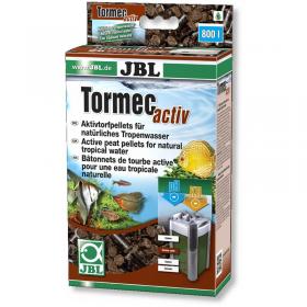 JBL TorMec activ - Pellet di torba attiva per acqua tropicale naturale- 500gr