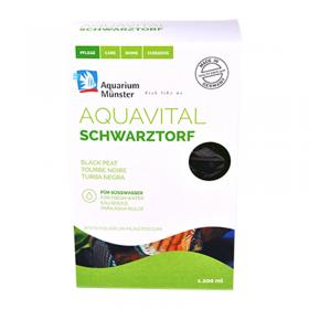 Aquarium Munster Aquavital Torba Nera 1200ml - Torba Granulare Scura