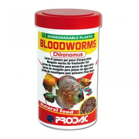 Prodac Bloodworms 100ml / peso 7gr - Chironomus Liofilizzati