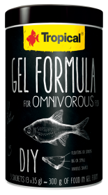Tropical Gel Formula Omnivorous 3x35gr - Mangime in gel DIY per tutte le specie di pesci Onnivori