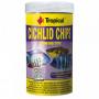 Tropical Cichlid Chips 250ml/130gr - high-protein, colour-enhancing food for cichlids