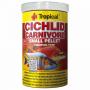 Tropical Cichlid Carnivore Small Pellet 1000ml/360gr - special feed granules, comprehensive, highly nutritious, which intensifies the colors of all aquarium fish