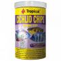 Tropical Cichlid Chips 1000ml/520gr - high-protein, colour-enhancing food for cichlids