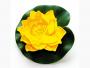 Velda Floating Lotus Foam Yellow 10cm - decorazione sintetica galleggiante per laghetti