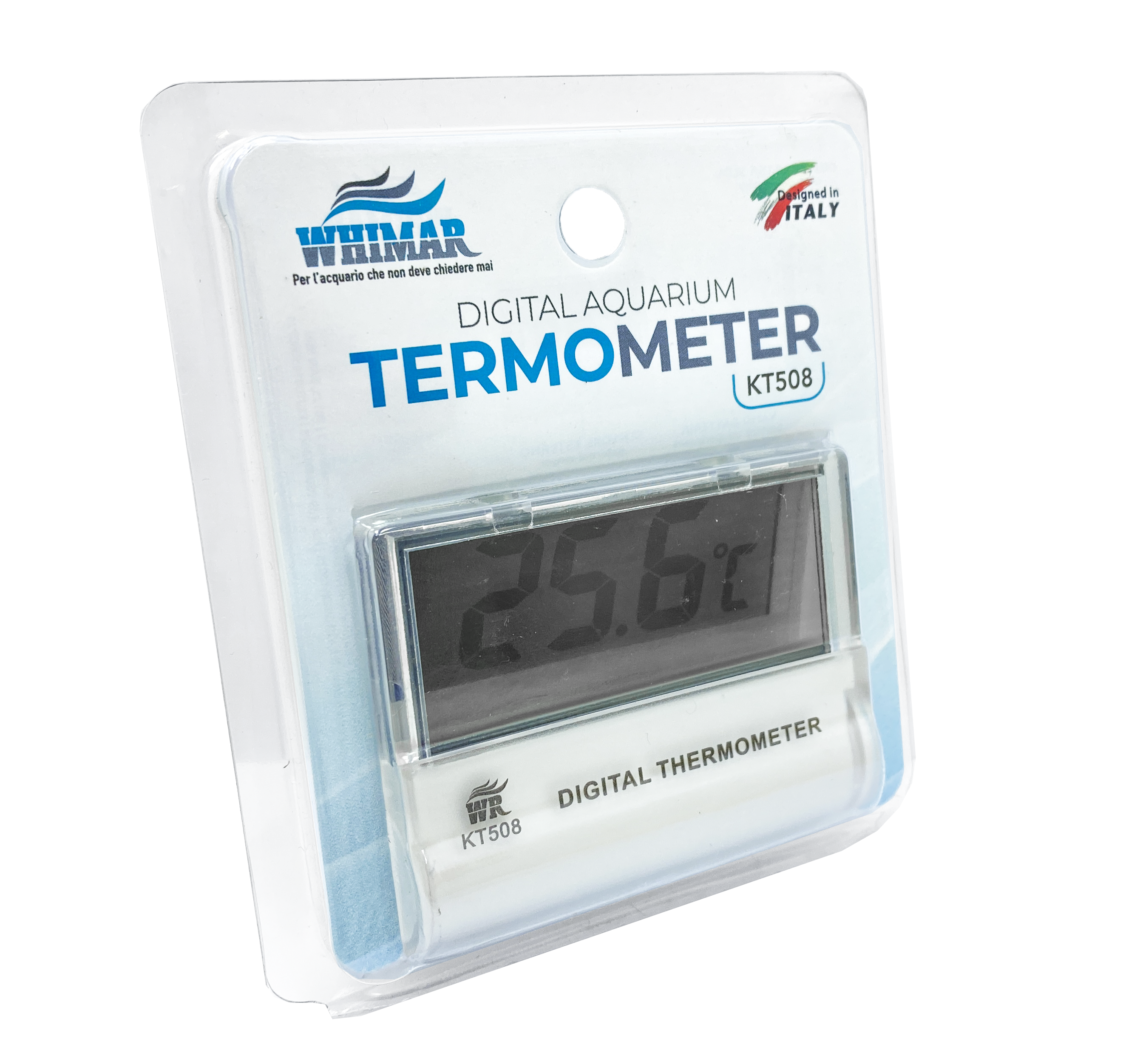 Whimar KT508 - Termometro Digitale Adesivo Esterno con Display LCD