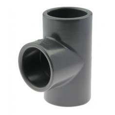 PVC Raccordo a T - FFF ad incollaggio - Ø 32