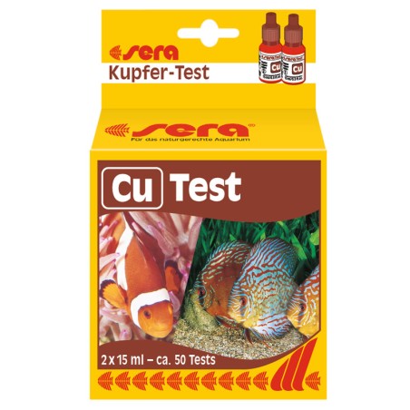 Sera Cu Test Kupfer - test Rame 40 misurazioni