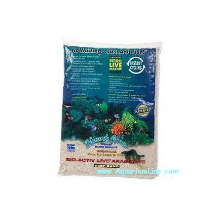 Bio Active Live Aragonite Natural White 4,54Kg- Substrato Vivo Marino Direttamente Dall'oceano granulometria 0,1-0,5mm - Rif #0
