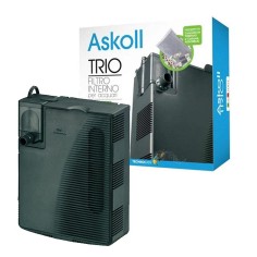 Askoll Trio - filtro interno per acquari fino a 70 litri consumo 3,5W portata max 300 L/h