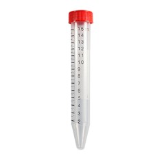 Provetta Graduata in Plastica con Tappo 15ml