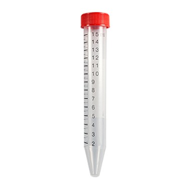 Provetta Graduata in Plastica con Tappo 15ml (ARTICOLO OMAGGIO)