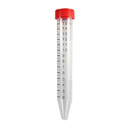 Provetta Graduata in Plastica con Tappo 15ml (ARTICOLO OMAGGIO)