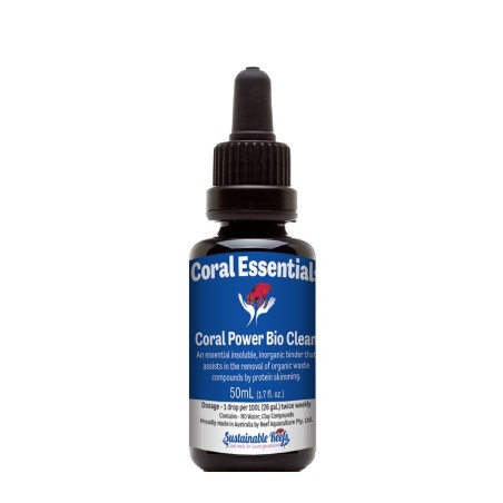 Coral Essentials Coral Power Bio Clean 50ml - soluzione per incentivare la schiumazione