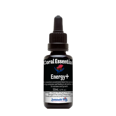 Coral Essentials Energy+ 50ml - miscela di grassi per stimolare la crescita dei coralli