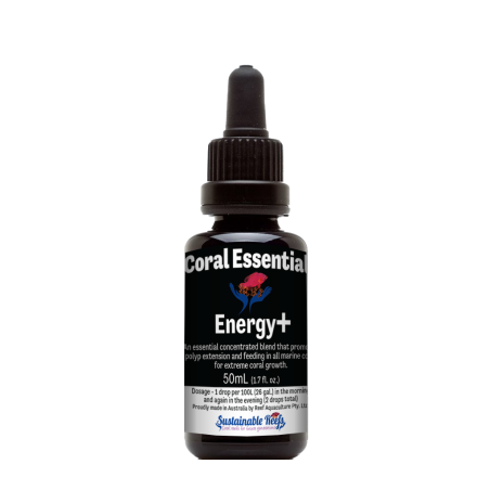Coral Essentials Energy+ 50ml - miscela di grassi per stimolare la crescita dei coralli