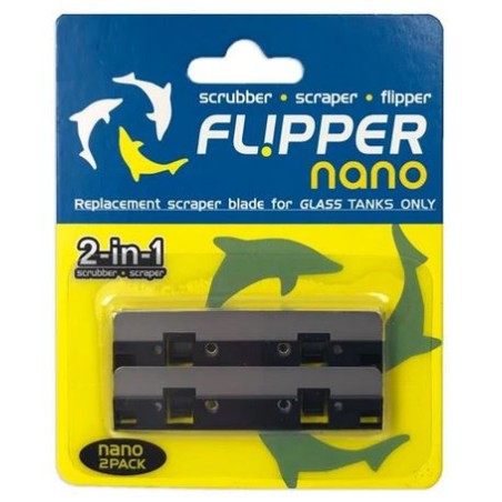 Flipper ricambio lamette in acciaio per Nano Scraper - 2pz