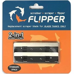 Flipper ricambio lamette in acciaio per Standard Scraper - 2pz
