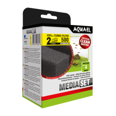 Aquael Ricambio spugna Filtrante per Turbo Filter 500 - 2pz