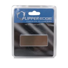 Flipper ricambio lamette in acciaio per Edge Scraper Standard - 4pz