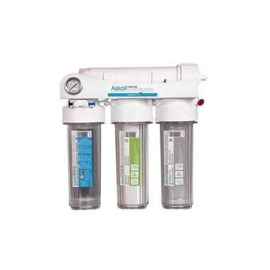 Askoll Osmosi 4 Stages Pro System 75GPD - Impianto ad Osmosi a Bicchiere a 4 Stadi