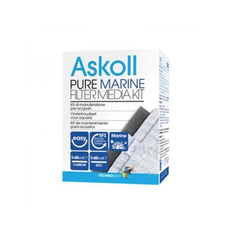 Askoll Pure Marine Filter Media Kit - ricambio materiali filtranti per acquari Askoll Pure Marine HC