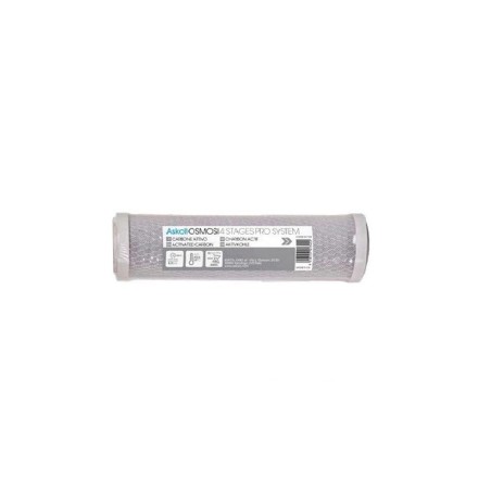Askoll Ricambio Cartuccia Carbon Block a Bicchiere per Osmosi 4 Stages Pro System