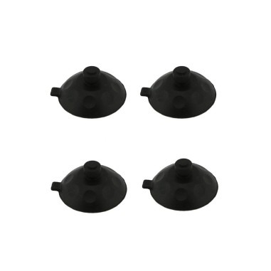 Askoll Ricambio Ventose Nere Per Filtri Pratiko/Biovita Kompatto/U e Pure In 4Pezzi - Cod. AB090003