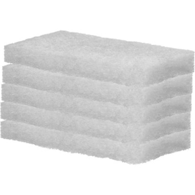 JUWEL BioPad S - Ricambio Spugna di Perlon per filtri Compact Super/Bioflow Super (x acquari record) 5pz
