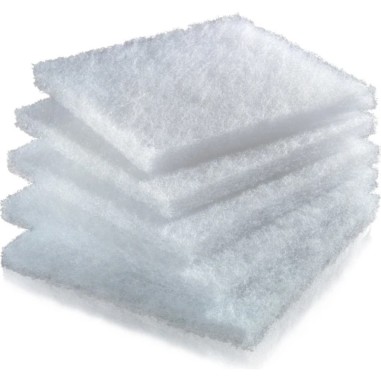 JUWEL BioPad S - Ricambio Spugna di Perlon per filtri Compact Super/Bioflow Super (x acquari record) 5pz