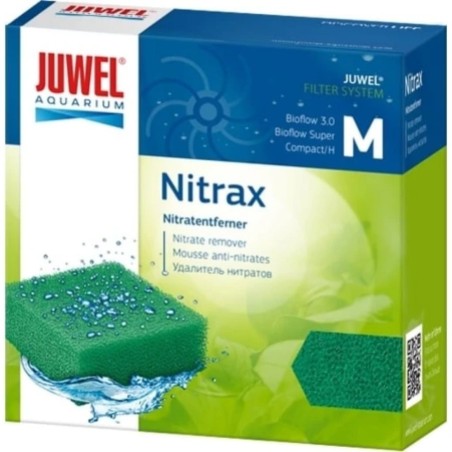 Juwel Nitrax - ricambio spugna antinitrati per filtri Bioflow 3.0/Bioflow Super/Compact/H 1Pz