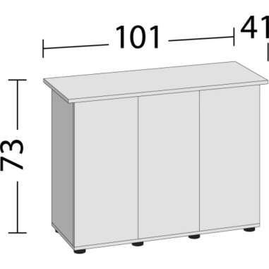 Juwel Rio 180 Supporto 100SBX 101x41x73H