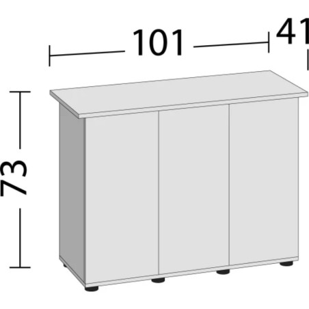 Juwel Rio 180 Supporto 100SBX 101x41x73H Juwel Rio 180 Supporto 100SBX 101x41x73H