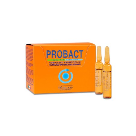 Equo ProBact Fiale Da 5ml - Attivatore Batterico Probiotico per Acqua Dolce e Marina
