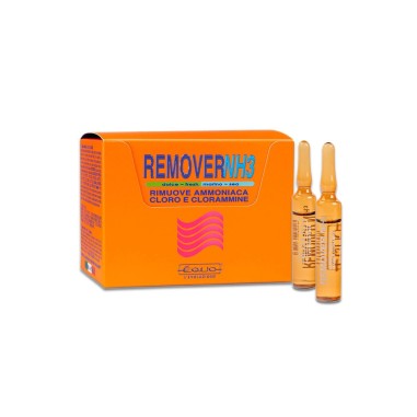 EQUO Remover NH3 Fiale Da 5ml - Elimina Ammoniaca, Cloro e Cloramine