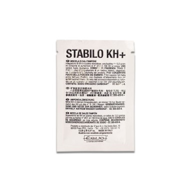 EQUO Stabilo KH+ 12 Bustine x 13,3gr - Mischela di Sali Tampone per Aumentare la Durezza Carbonatica