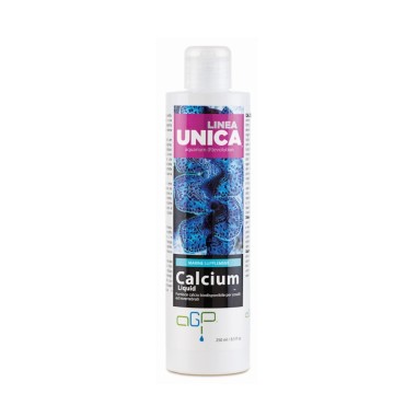 AGP Linea Unica Calcium Liquid 250ml - Integratore di Calcio per Acquari Marini