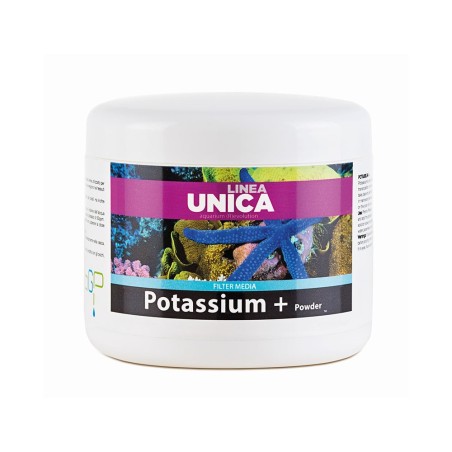AGP Linea Unica Potassium Plus Powder 400 gr - Integratore di Potassio in Polvere per Acquari Marini